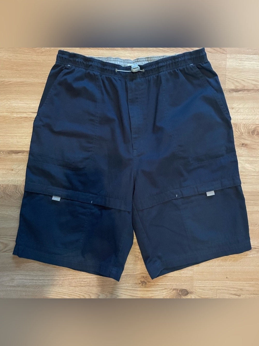 OP Blue Cargo Shorts Relaxed Fit